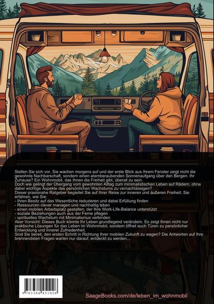 Produktbild: Leben und Reisen im Wohnmobil: Minimalistisch und Einfach zur inneren Freiheit