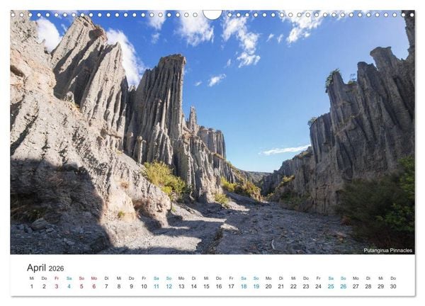 Produktbild: Neuseelands Berge (Wandkalender 2026 DIN A3 quer), CALVENDO Monatskalender