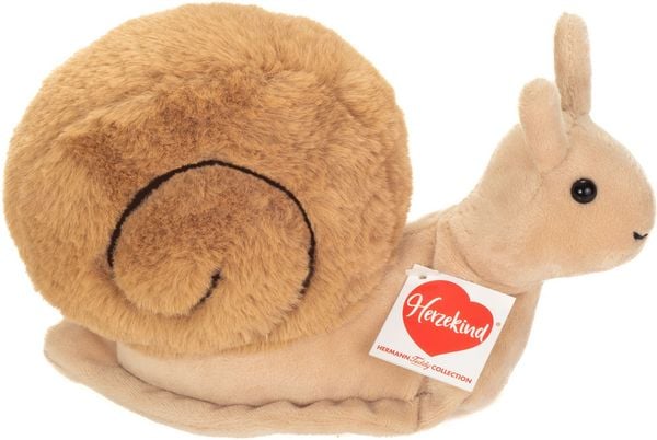 Produktbild: Teddy Hermann 93955 - Schnecke Lotta, 20 cm, Pl&uuml;schtier, Herzekind-Kollektion