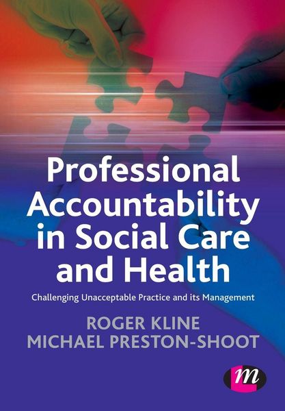 Produktbild: Professional Accountability in Social Care and Health