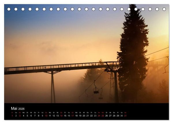 Produktbild: Winterberg - Sauerland - Eine Landschaft in Bildern (Tischkalender 2026 DIN A5 quer), CALVENDO Monatskalender