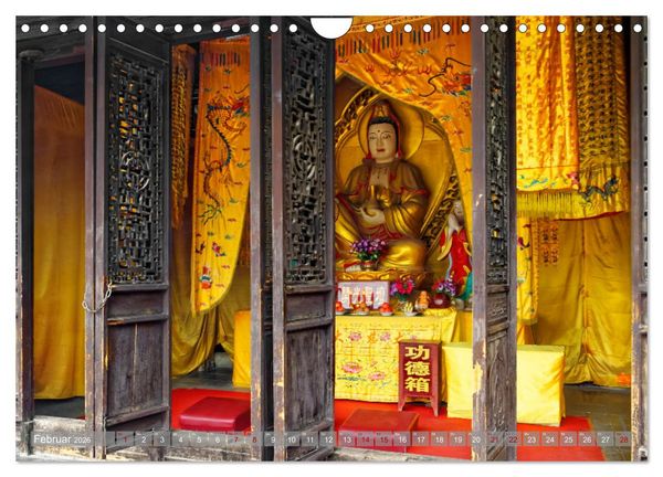 Produktbild: neunziggrad I photoart: china (Wandkalender 2026 DIN A4 quer), CALVENDO Monatskalender