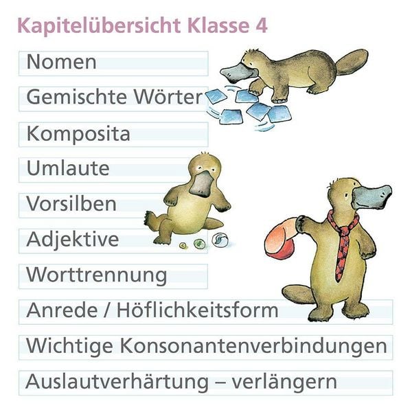 Produktbild: Rechtschreiben mit Rico Schnabel, Klasse 4