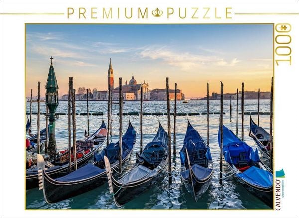 CALVENDO Puzzle Venedig | 1000 Teile Lege-Größe 64x48cm Foto-Puzzle für glückliche Stunden