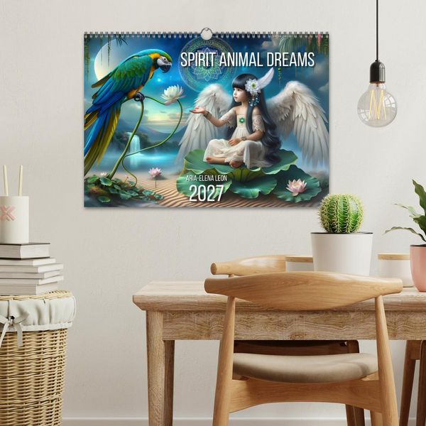 Produktbild: Spirit Animal Dreams (Wall Calendar 2027 DIN A3 landscape), CALVENDO 12 Month Wall Calendar
