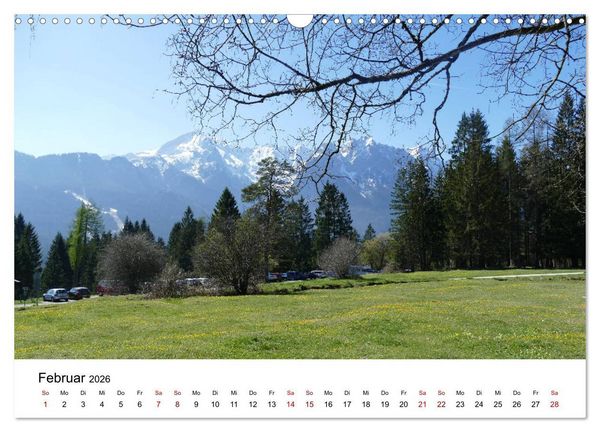 Produktbild: Wundersch&ouml;ne Landschaften in den Alpen (Wandkalender 2026 DIN A3 quer), CALVENDO Monatskalender