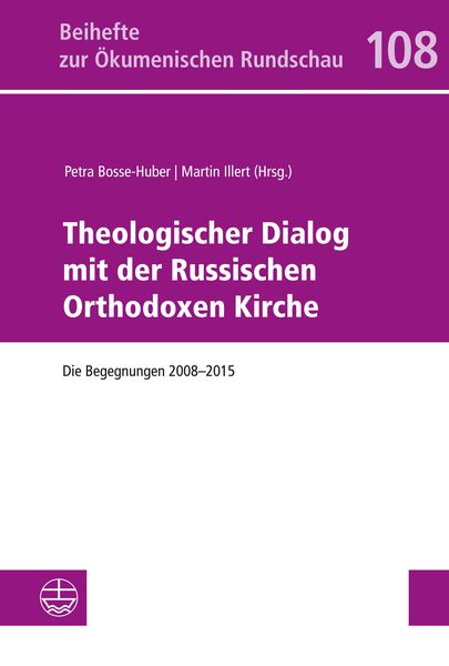 Produktbild: Theologischer Dialog mit der Russischen Orthodoxen Kirche