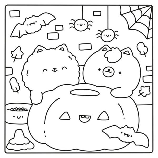 Produktbild: Cute & Cozy Coloring - Spooky