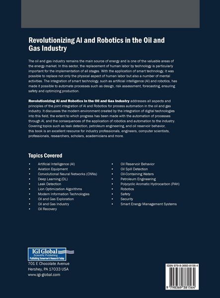 Produktbild: Revolutionizing AI and Robotics in the Oil and Gas Industry