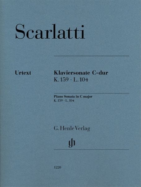Produktbild: Domenico Scarlatti - Klaviersonate C-dur K. 159, L. 104