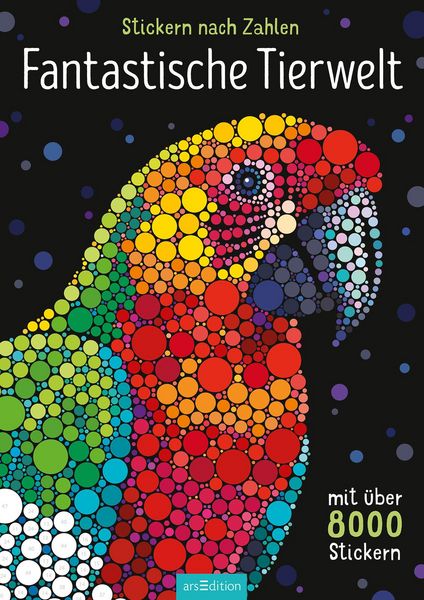 Produktbild: Stickern nach Zahlen &ndash; Fantastische Tierwelt