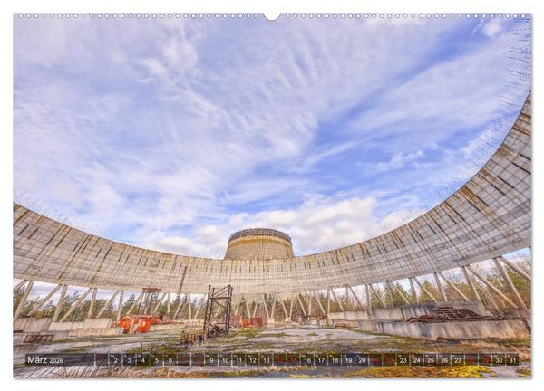 Produktbild: Tschernobyl - Die Sperrzone um das Atomkraftwerk (Wandkalender 2026 DIN A2 quer), CALVENDO Monatskalender