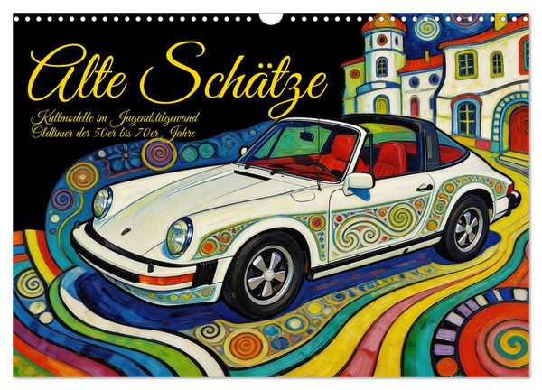 Produktbild: Alte Sch&auml;tze Kultmodelle im Jugendstilgewand (Wandkalender 2027 DIN A3 quer), CALVENDO Monatskalender
