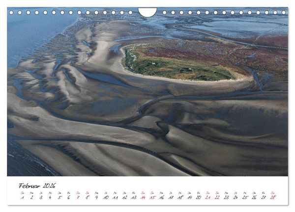 Produktbild: Naturpark Wattenmeer und Helgoland (Wandkalender 2026 DIN A4 quer), CALVENDO Monatskalender