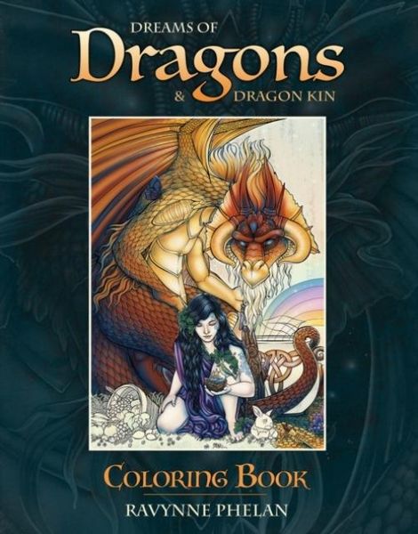 Produktbild: Dreams of Dragons & Dragon Kin Coloring Book