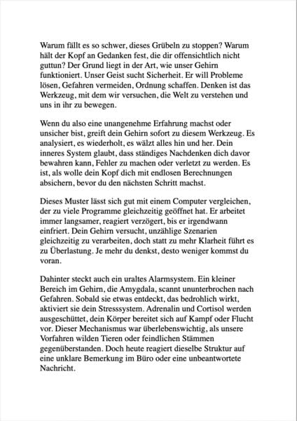 Produktbild: H&Ouml;R AUF, ALLES AN DICH RAN ZU LASSEN