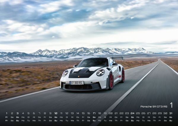 Produktbild: Sportwagen - PS-Boliden - 2027 - Kalender DIN A2