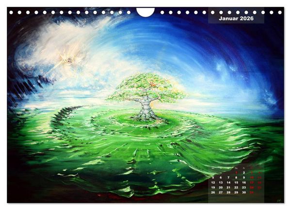Produktbild: Phantastische Kunst (Wandkalender 2026 DIN A4 quer), CALVENDO Monatskalender