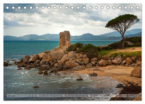 Produktbild: Sardinien Sardigna Sardegna Sardenya 2026 (Tischkalender 2026 DIN A5 quer), CALVENDO Monatskalender