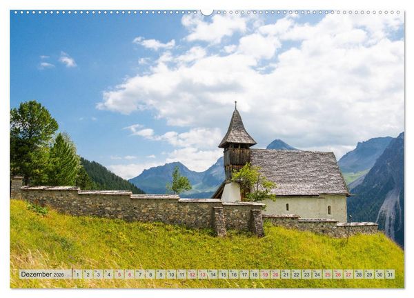 Produktbild: Arosa - Atemberaubende Bergkulissen (Wandkalender 2026 DIN A2 quer), CALVENDO Monatskalender