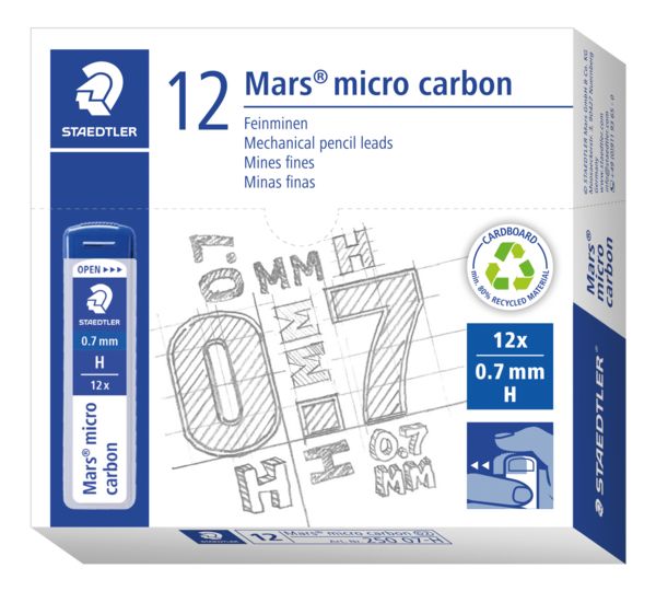 Produktbild: STAEDTLER Feinmine, Filmmine Feinmine Mars&reg; micro carbon 250