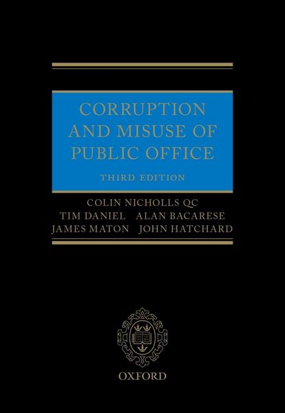 Produktbild: Corruption and Misuse of Public Office