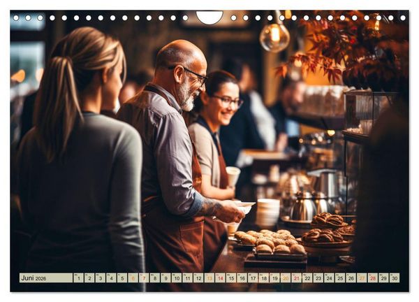 Produktbild: Mein Kaffee meine Bar (Wandkalender 2026 DIN A4 quer), CALVENDO Monatskalender