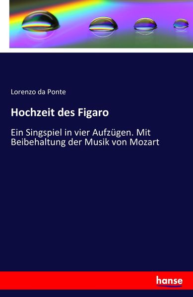 Produktbild: Hochzeit des Figaro