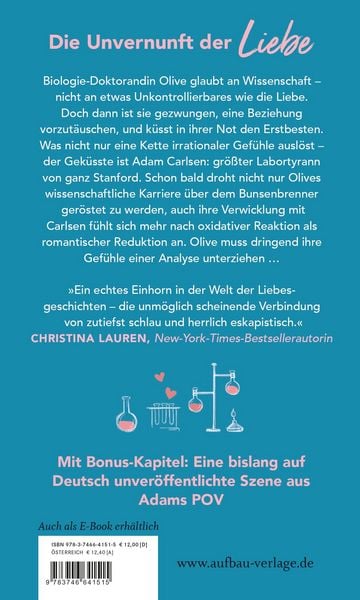 Produktbild: The Love Hypothesis &ndash; Die theoretische Unwahrscheinlichkeit von Liebe