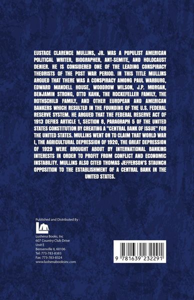 Produktbild: The Federal Reserve Conspiracy