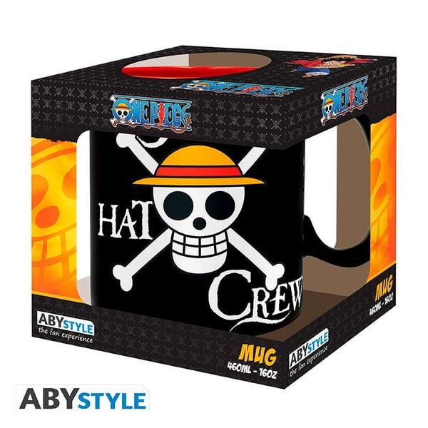 Produktbild: ONE PIECE - Mug - 460 ml - Luffy & Skull - cardboard box