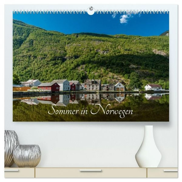 Produktbild: Sommer in Norwegen (hochwertiger Premium Wandkalender 2026 DIN A2 quer), Kunstdruck in Hochglanz