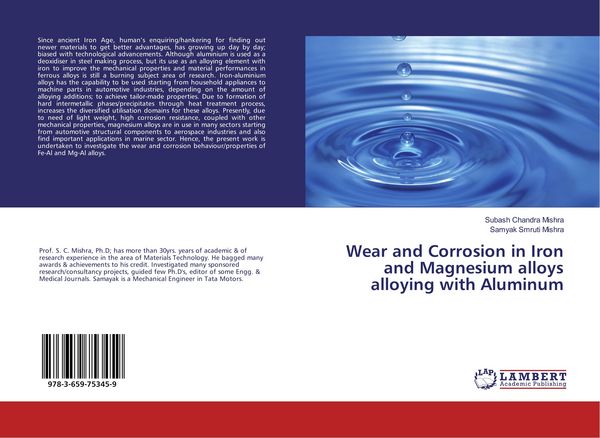 Produktbild: Wear and Corrosion in Iron and Magnesium alloys alloying with Aluminum