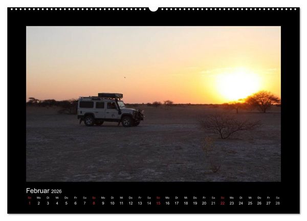 Produktbild: Land Rover Defender - Unterwegs in Afrika (Wandkalender 2026 DIN A2 quer), CALVENDO Monatskalender