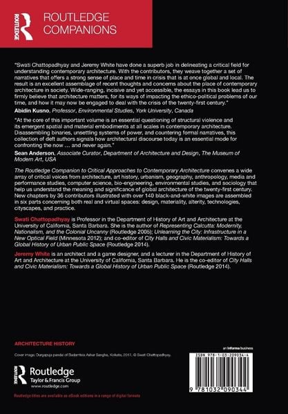 Produktbild: The Routledge Companion to Critical Approaches to Contemporary Architecture