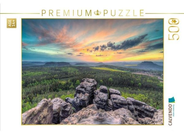 CALVENDO Puzzle Gohrisch | 500 Teile Lege-Größe 48 × 36 cm Foto-Puzzle für Erwachsene