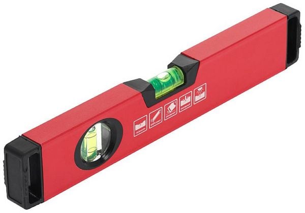 Produktbild: Gedore RED R94100051 3301422 Leichtmetall-Wasserwaage 300 mm