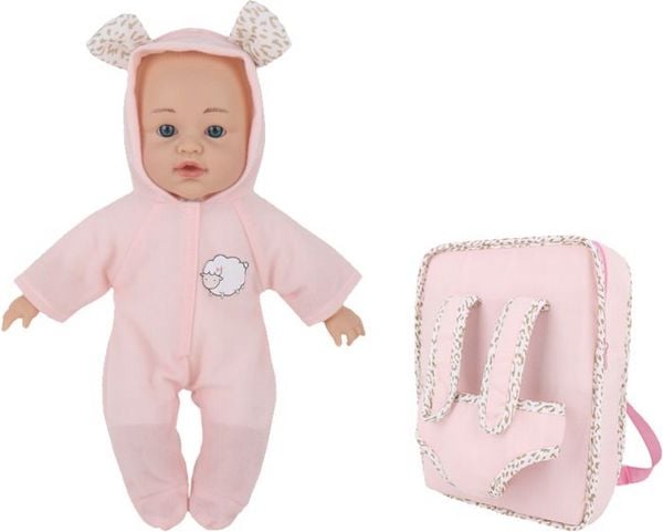 Amia Babypuppe ''Lilly'' 30 cm, mit Puppentrage