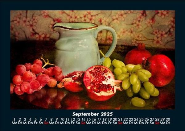 Produktbild: Obstkalender 2025 Fotokalender DIN A5