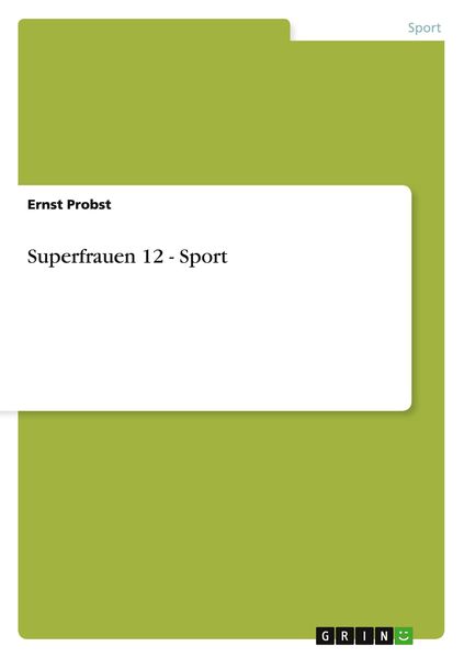Produktbild: Superfrauen 12 - Sport