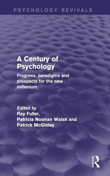 Produktbild: A Century of Psychology (Psychology Revivals)