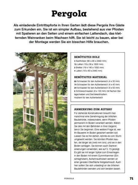 Produktbild: Gartenm&ouml;bel aus Holz