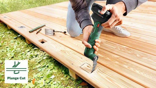 Produktbild: Bosch Home and Garden UniversalMulti 18V-32 0603105000 Akku-Multifunktionswerkzeug