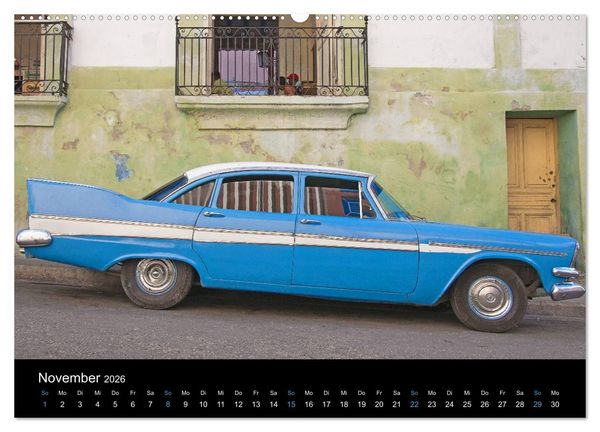 Produktbild: On the road in Cuba (hochwertiger Premium Wandkalender 2026 DIN A2 quer), Kunstdruck in Hochglanz