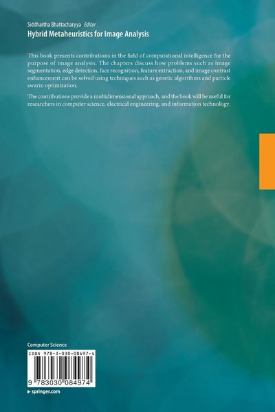 Produktbild: Hybrid Metaheuristics for Image Analysis