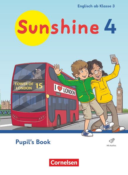 Sunshine - Englisch ab Klasse 3 - Ausgabe 2023 - 4. Schuljahr, Taschenbuch von , Cornelsen Verlag, 978-3-06-600047-4