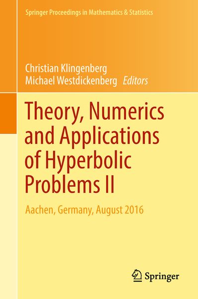 Produktbild: Theory, Numerics and Applications of Hyperbolic Problems II