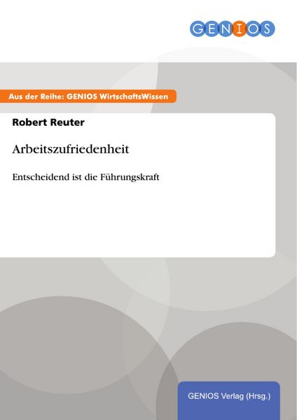 Produktbild: Arbeitszufriedenheit