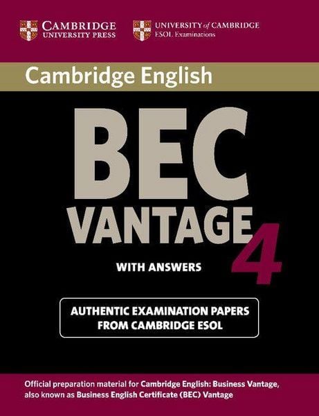 Produktbild: Cambridge BEC Advantage 4 with Answers