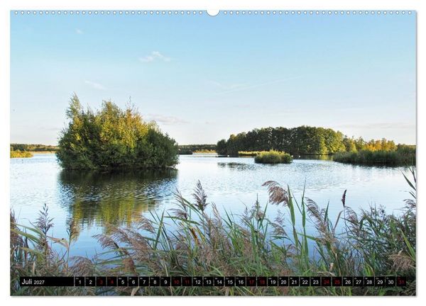 Produktbild: Naturparadies Mei&szlig;endorfer Teiche &ndash; Rund um den H&uuml;ttensee (hochwertiger Premium Wandkalender 2027 DIN A2 quer), Kunstdruck in Hochglanz